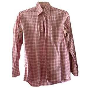 Lacoste Pink Casual Button Down Shirt
